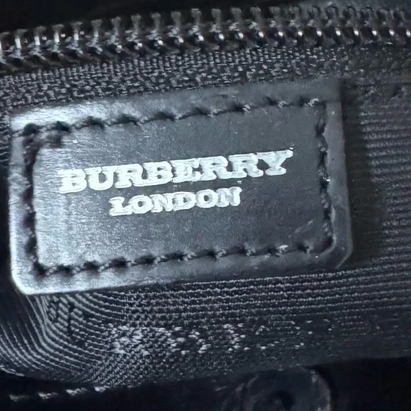 Burberry Nova Check Plaid PVC Bag - Picture 11 of 15